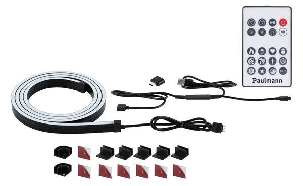 P 79555 EntertainLED LED hadice Black Neon 1,5m 3W 84 LEDs/m RGB+ - PAULMANN