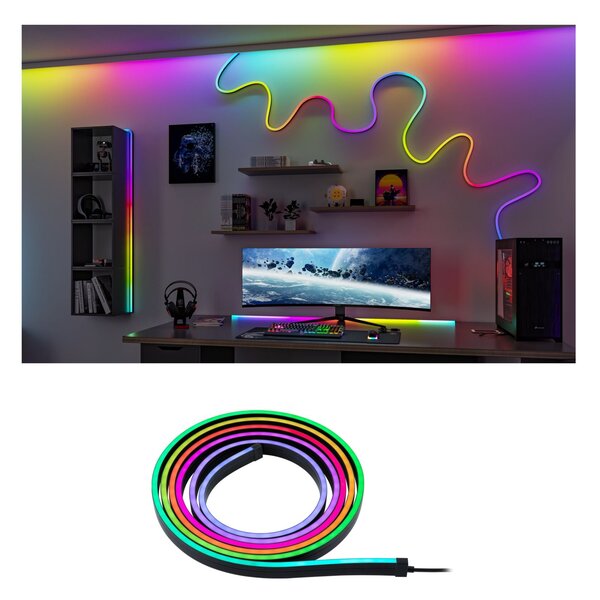 P 79556 EntertainLED LED hadice Black Neon 3m 5W 84 LEDs/m RGB+ - PAULMANN