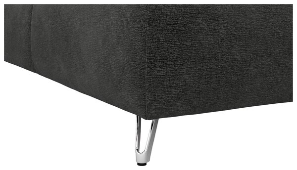 POSTEL BOXSPRING, 180/200 cm, antracitová Welnova - Postele s úložným prostorem