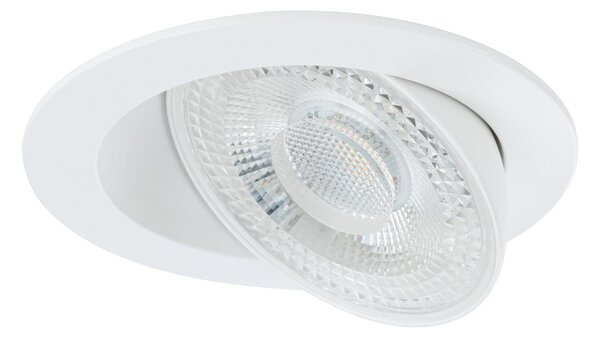 P 92253 LED vestavné svítidlo White Select Aumus spot kruhové 105mm 90° 5W 230V stmívatelné 2700 - 6500K bílá - PAULMANN