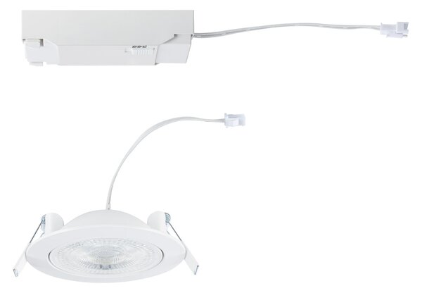P 92253 LED vestavné svítidlo White Select Aumus spot kruhové 105mm 90° 5W 230V stmívatelné 2700 - 6500K bílá - PAULMANN