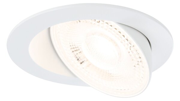 P 92253 LED vestavné svítidlo White Select Aumus spot kruhové 105mm 90° 5W 230V stmívatelné 2700 - 6500K bílá - PAULMANN