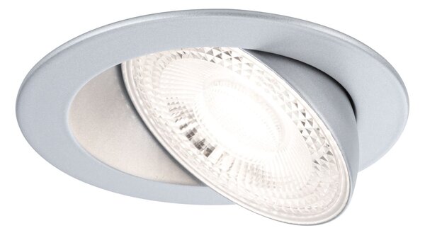 P 92255 LED vestavné svítidlo White Select Aumus spot kruhové 105mm 90° 5W 230V stmívatelné 2700 - 6500K matný chrom - PAULMANN
