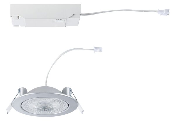 P 92255 LED vestavné svítidlo White Select Aumus spot kruhové 105mm 90° 5W 230V stmívatelné 2700 - 6500K matný chrom - PAULMANN