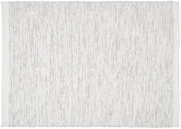 Linie Design Vlněný koberec Asko Off-white, 100% vlna Barva: Offwhite (sražená bílá, bělavá), Rozměr: 140x200 cm