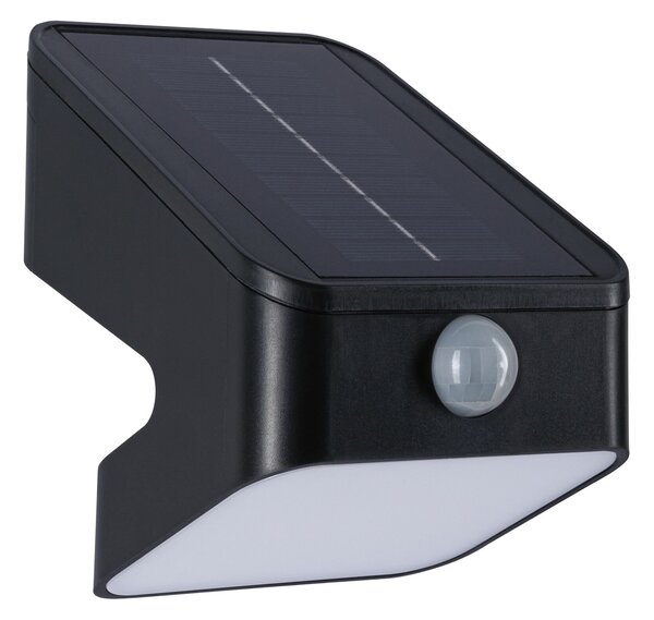 P 94608 Solární LED osvětlení zdí Lesly pohybové čidlo (IR) IP65 hranaté 113x126mm 3000K 5,5W antracit umělá hmota - PAULMANN