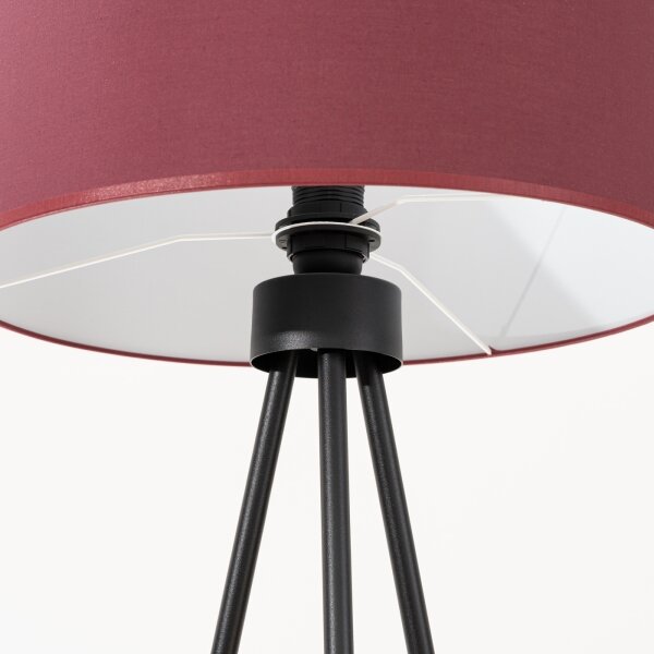 Sollux SL.1856 - Stojací lampa NEVIA 1xE27/15W/230V červená