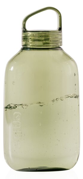 Plochá plastová BPA free lahev z tritanu EQUA Flat Sage 500 ml