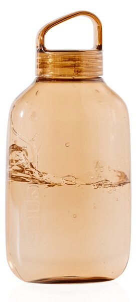 Plochá plastová BPA free lahev z tritanu EQUA Flat Amber 500 ml