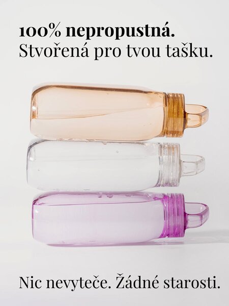 Plochá plastová BPA free lahev z tritanu EQUA Flat Purple 500 ml