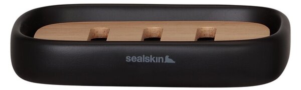 Sealskin Mind miska na mýdlo Stojící černá 800061