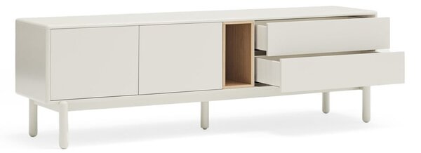 Krémový TV stolek 180x56x40 cm Corvo – Teulat