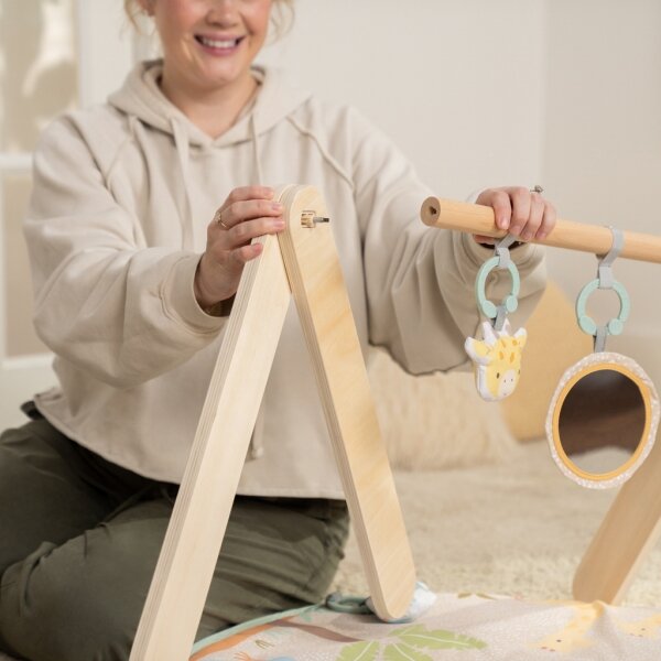 Ingenuity - Dětská hrací deka WONDER & WOOD