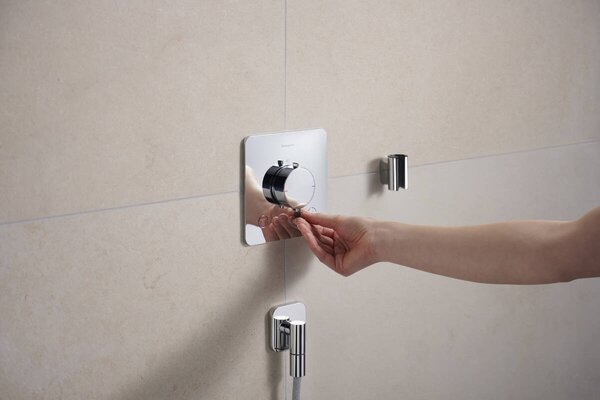 Hansgrohe Ecostat Comfort Q - Termostat pod omítku pro 2 spotřebiče, chrom 33713000