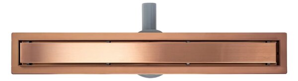 Rea Neox Pro Brushed Copper odtokový žlábek 70 cm měď REA-G4801