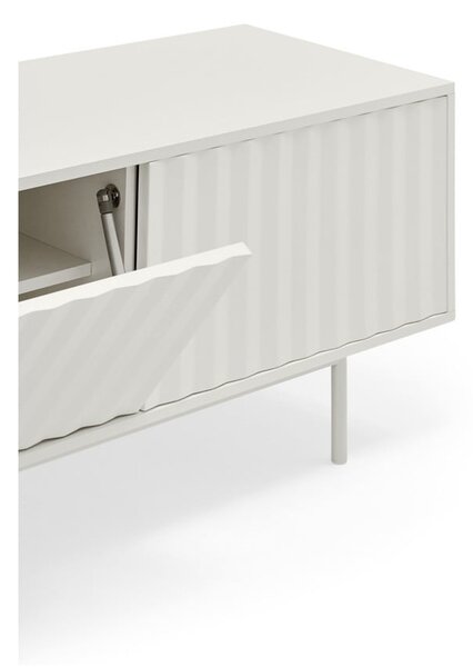 Bílý TV stolek 180x52 cm Sierra – Teulat