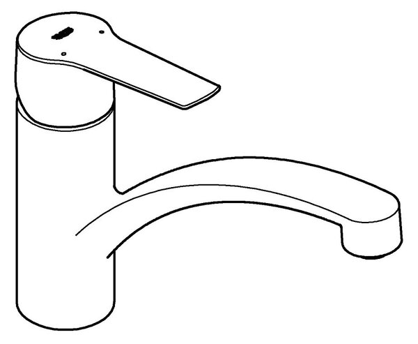 Grohe Start kuchyňská baterie stojící StarLight Chrome 30530002