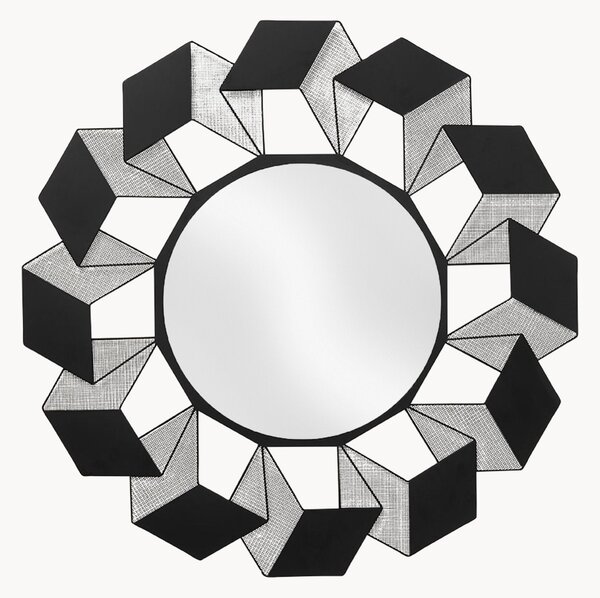 Kulaté nástěnné zrcadlo Cubes
