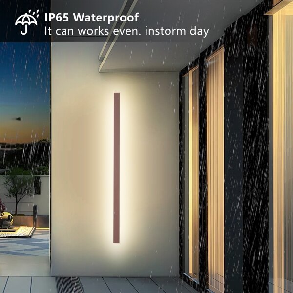 Brilagi-LED Venk. nást. svít. LINEAR LED/32W/230V 3000K IP65 140 cm hnědá CRI 90