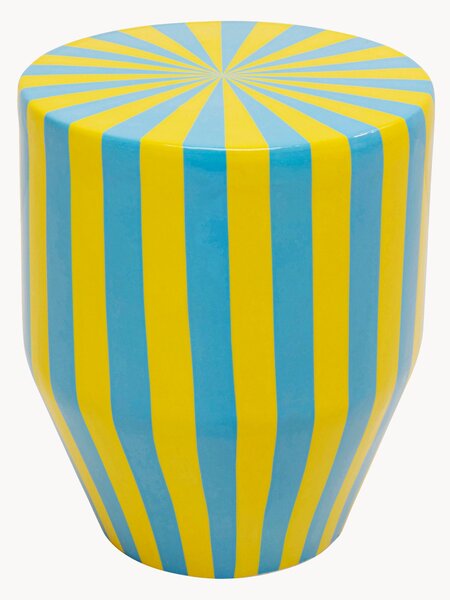Kulatý odkládací stolek Candy Stripes