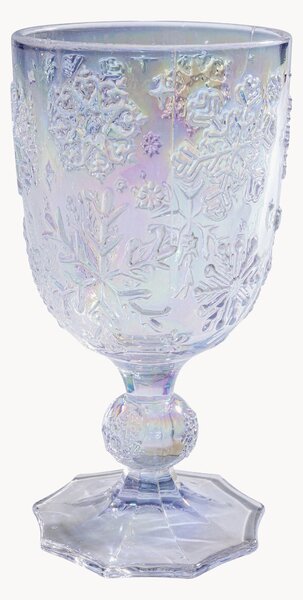 Sada sklenic na víno Ice Flowers, 6 dílů