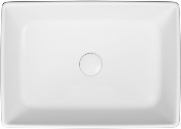Cersanit City umyvadlo 50.5x35.5 cm obdélníkový na pult bílá K35-048