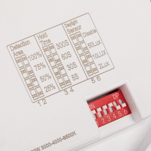 Kanlux 26988 - LED Str. se senz. VARSO 22/30W/230V 3000/4000/6500K pr.33 cm IP54