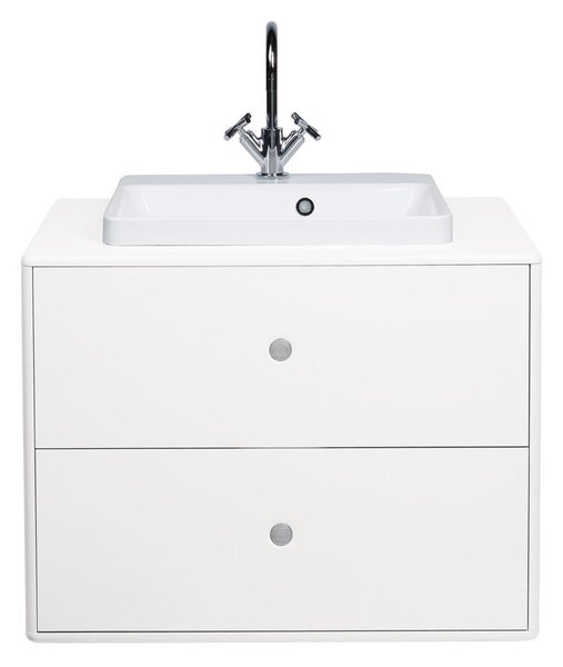 Bílá skříňka s umyvadlem bez baterie 80x62 cm Color Bath - Tom Tailor for Tenzo