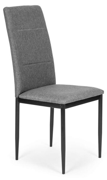 ModernHome KJC007 Sada jídelních židlí 4 ks, šedé