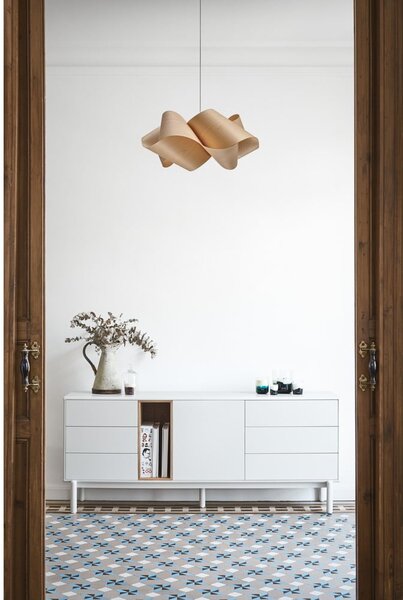 Krémová komoda 180x76x40 cm Corvo – Teulat