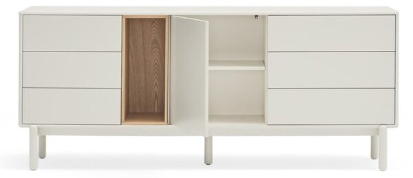 Krémová komoda 180x76x40 cm Corvo – Teulat
