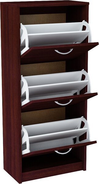 Botník JULIUS 3K wenge (50 x 116) cm