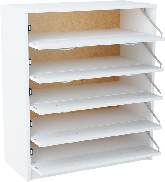 Botník JULIUS 5K bílá (74 x 85) cm