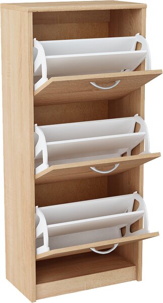 Botník JULIUS 3K dub sonoma (50 x 116) cm