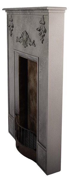 Clayre & Eef Krb 86 x 17 x 120 cm Šedý Dřevo