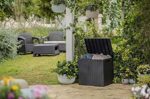 Zahradní truhla KETER City Storage Box 113 L Hnědá