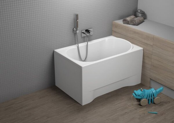 Polimat Mini obdélníková vana 100x65 cm bílá 00059
