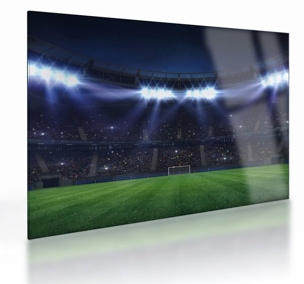 Skleněný obraz - Fotbalový stadion (70x50 cm)