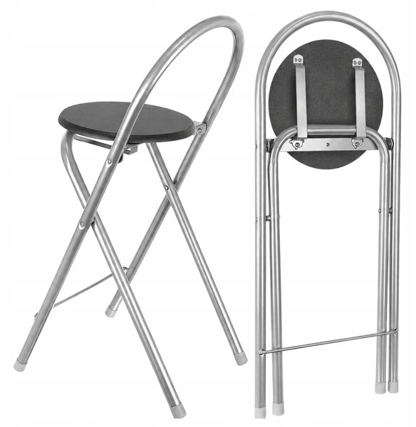 Barová Židle DglShop24 černá dřevotřísková deska 79 cm