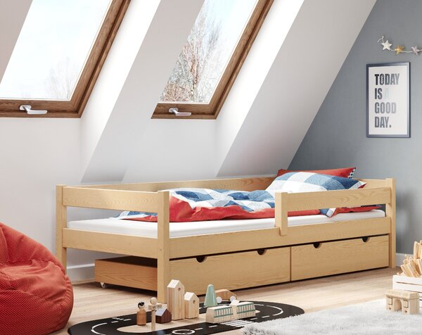 Dětská postel z masivu PAVLÍK 2 - 200x90 cm