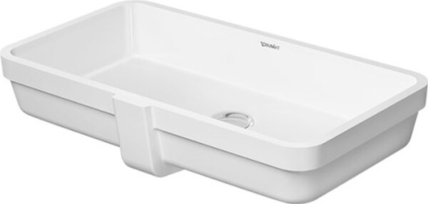 Duravit Vero Air umyvadlo 60x31 cm obdélníkový pod pult bílá lesk 0384600000