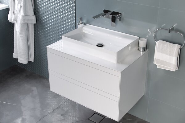 Excellent Rima 2.0 umyvadlo 60x40 cm obdélníkový na pult bílá CEEX.4902.600.WH