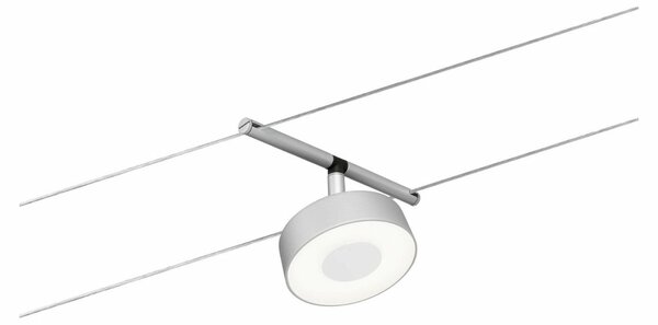 PAULMANN LED lankový systém Circle základní sada 5x5W 3000K 230/12V matný chrom/chrom