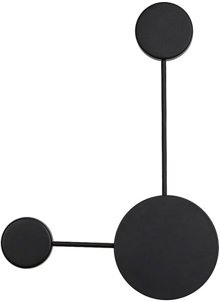 Rabalux Amadeo nástěnné svítidlo 2x3.5 W černá 6258