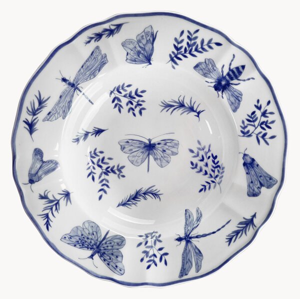 Sada hlubokých talířů z porcelánu Sonia, 6 dílů