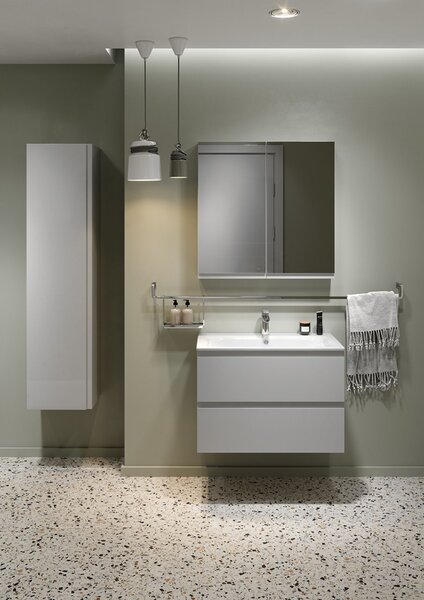 Cersanit Moduo umyvadlo 80x44.5 cm obdélníkový zápustný bílá K116-044