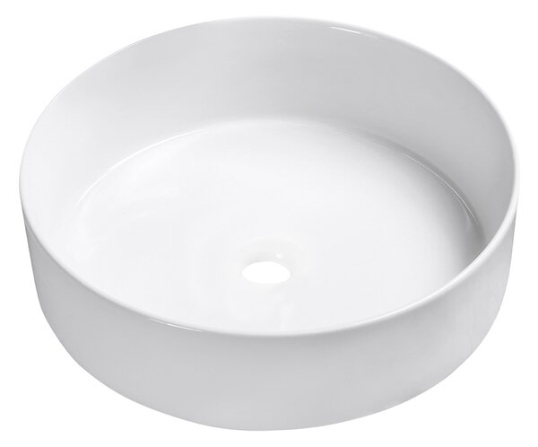 Laveo Desna, keramické umyvadlo na desku 360x360x120 mm, bílá, LAV-VUD_6236