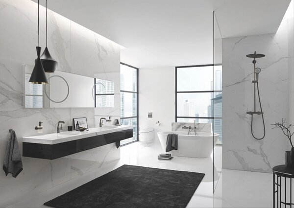 Grohe Essentials věšák na ručník Brushed Hard Graphite 40364AL1