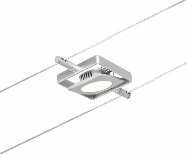 PAULMANN LED lankový systém MacLED základní sada 5x4,5W 3000K 230/12V matný chrom/chrom
