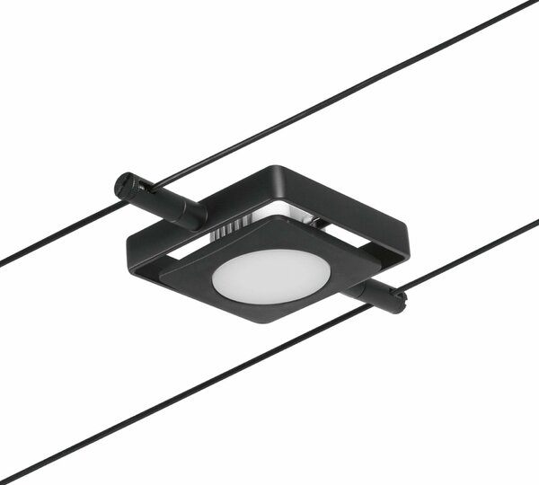 PAULMANN LED lankový systém MacLED základní sada 5x4,5W 3000K 230/12V černá mat/chrom